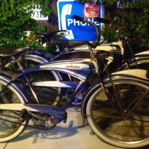 Pair of matching 1946 Schwinn B6's