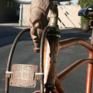 Wartime Bike Plate