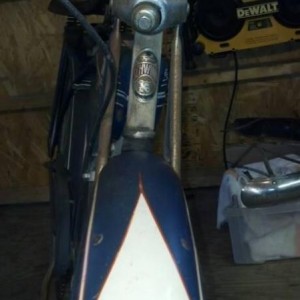 52 s4 schwinn front fender and badge