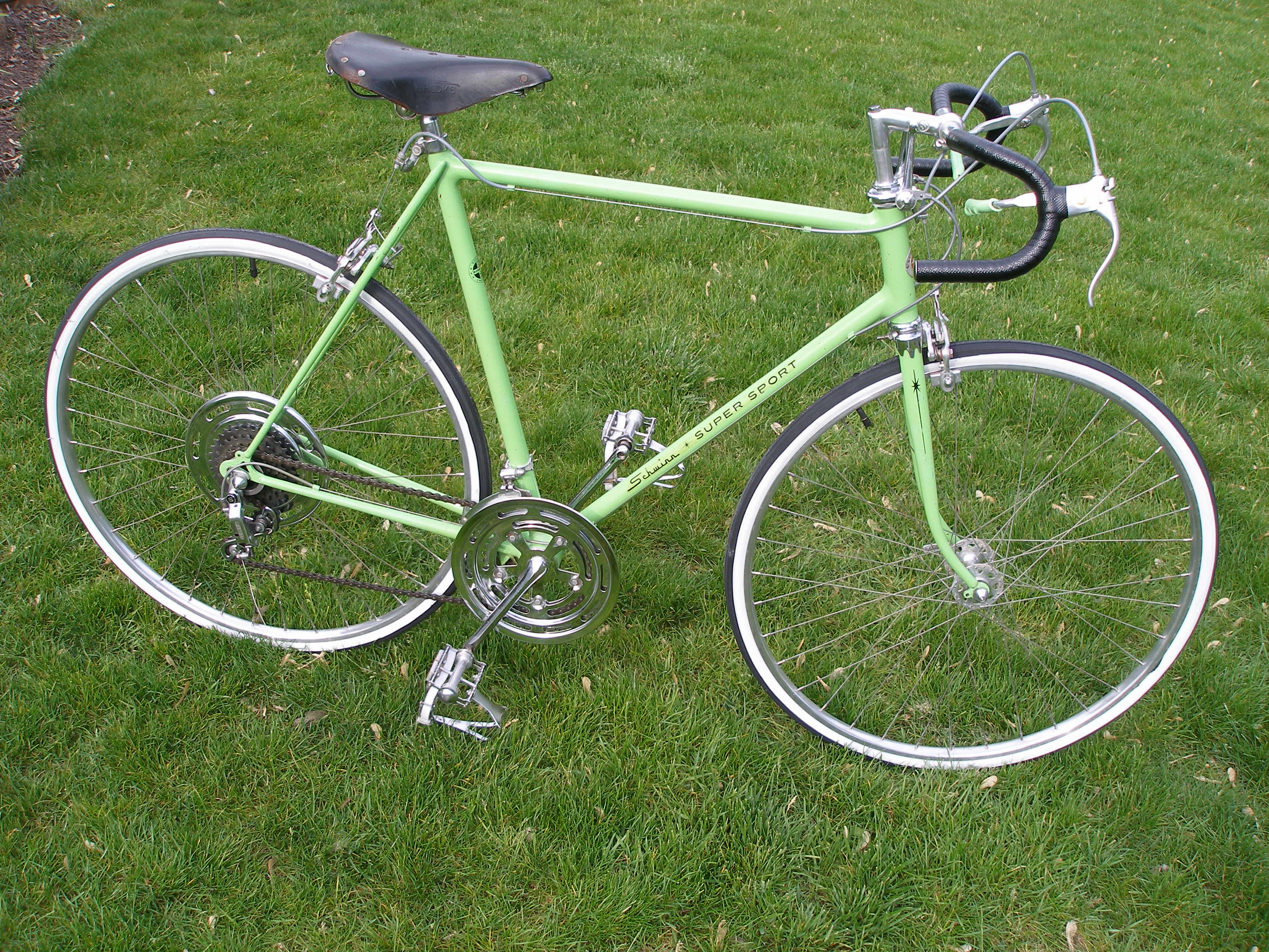 1972 Schwinn Opaque Green Super Sport The Classic And Antique Bicycle