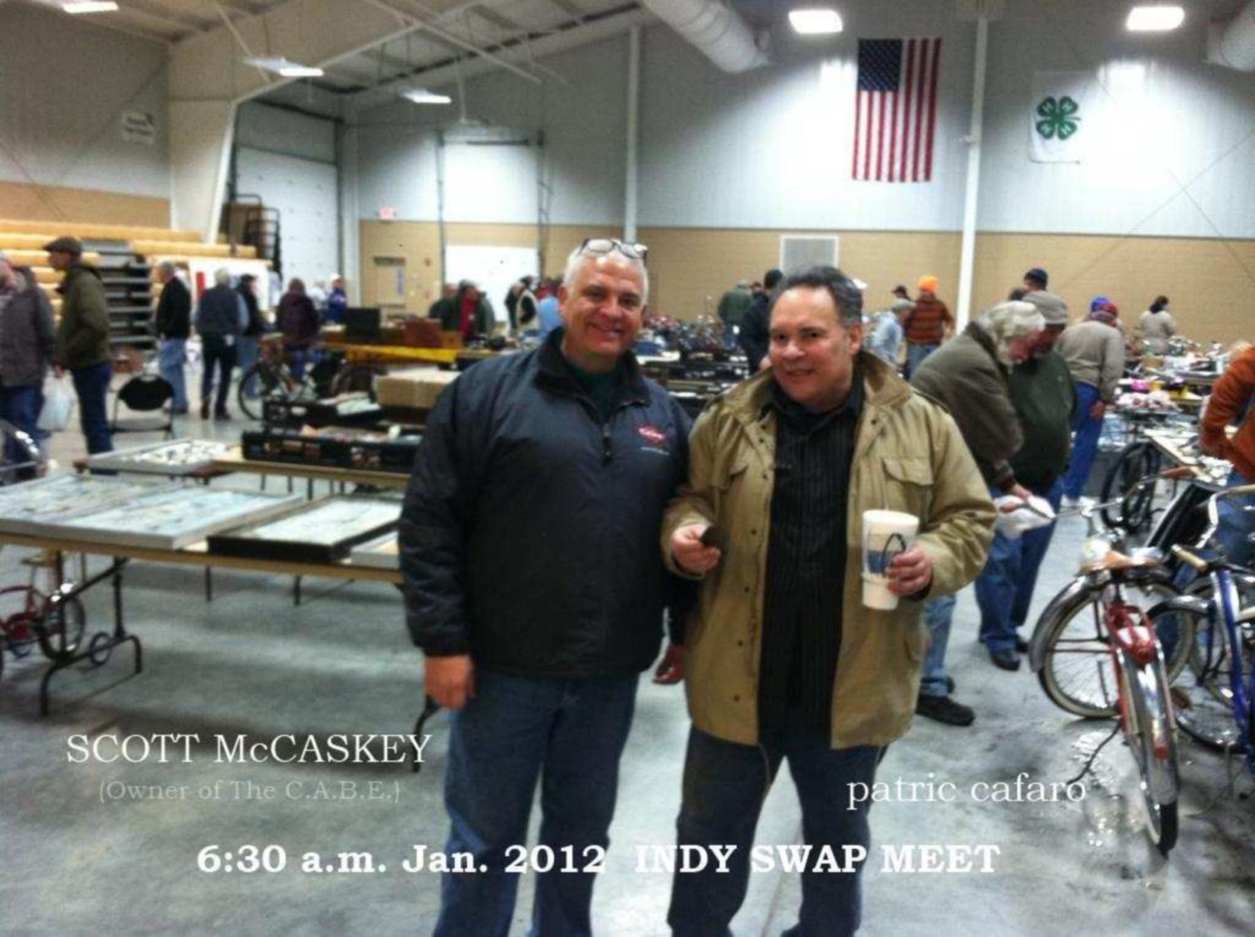 SCOTT and PATRIC at  INDY Swap   Jan.  2012.jpg