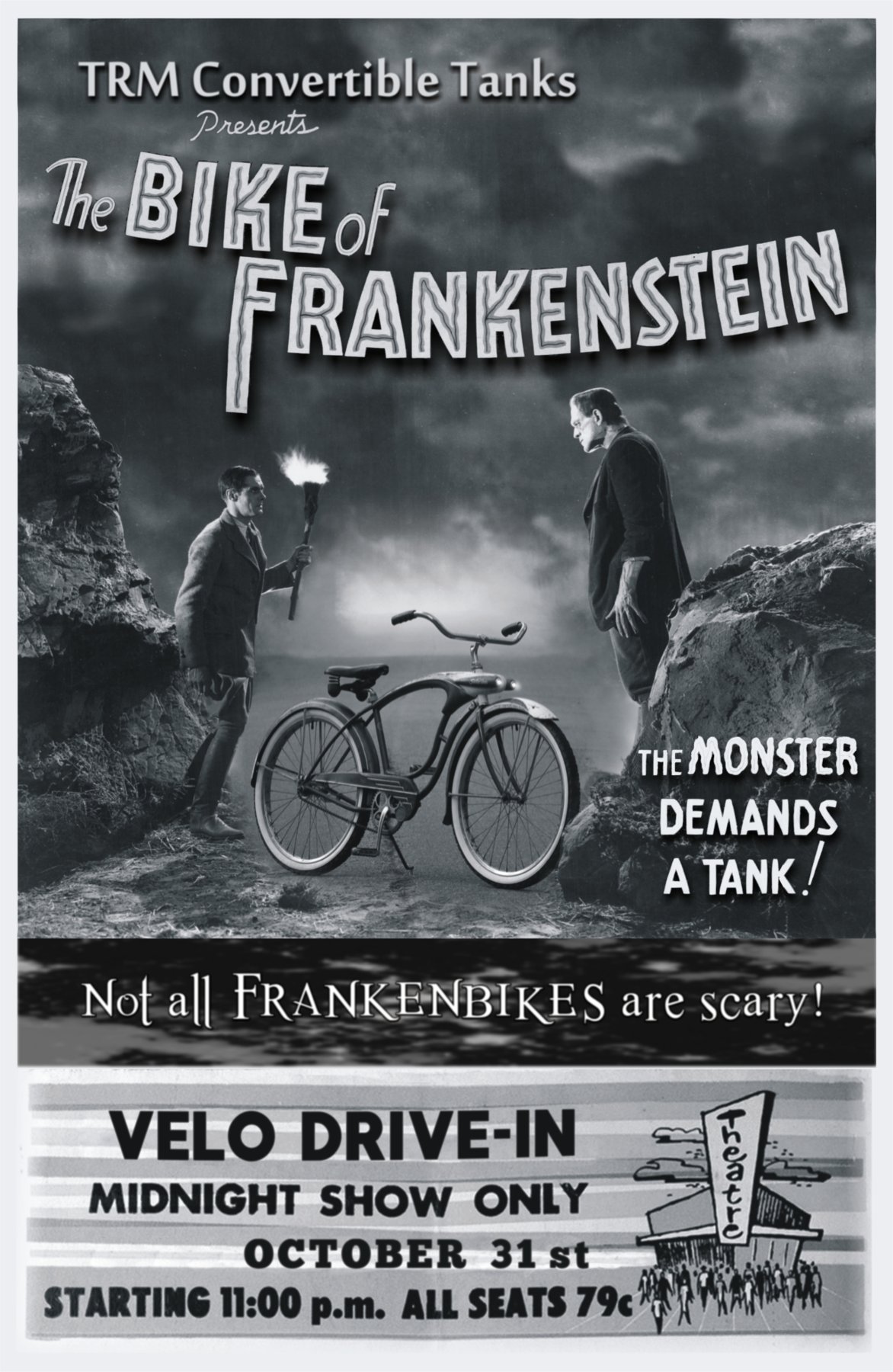 Frankenstein bicycle best sale